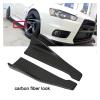 Car Rear Lip Bumper Skirts Splitters Fins Spoiler Canards Diffuser Side Scratch MudguardsCompatible with Mitsubishi Lancer EVO 15-20(Carbon Fiber) view 3