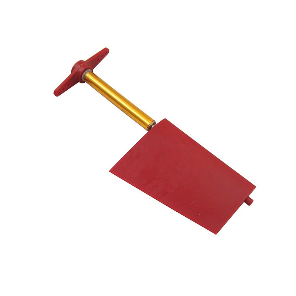 RC Boat Rudder Set Full Immersion Fiberglass Reinforced Nylon with Stainless Steel Shaft Servo Arm Aluminum Sleeve Brass Bearings(Straight arm,60mm)