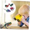 Gogogmee 4pcs Wind-up Animal Iron Clockwork Jumping Action for Boys and Random Color Frog Rooster Bunny Rodent Random Color view 4