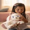 Gipsy Toys  Interactive Plush Dog  Puppy Bella  30 cm  Pink and White  Sold in Gift Box view 3