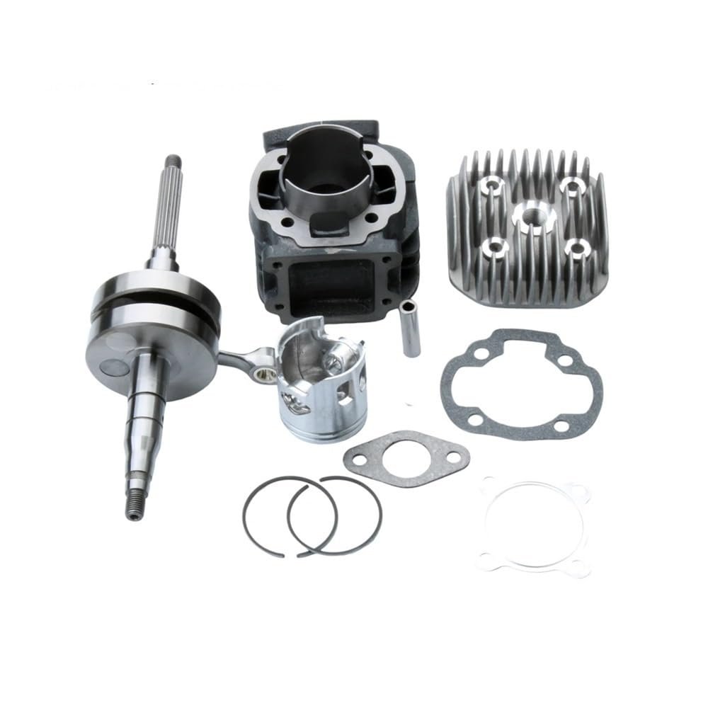 Accessories Scooter 70cc big bore cylinder kit and racing crankshaft for 50cc 47mm / 10mm 2T