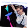 COOLHIYA Spinning Plate with Stick Juggling Skill Game for Beginners and Experts Circus Prop for Indoor Outdoor Party Entertainment and Carnival Outdoor Games view 3