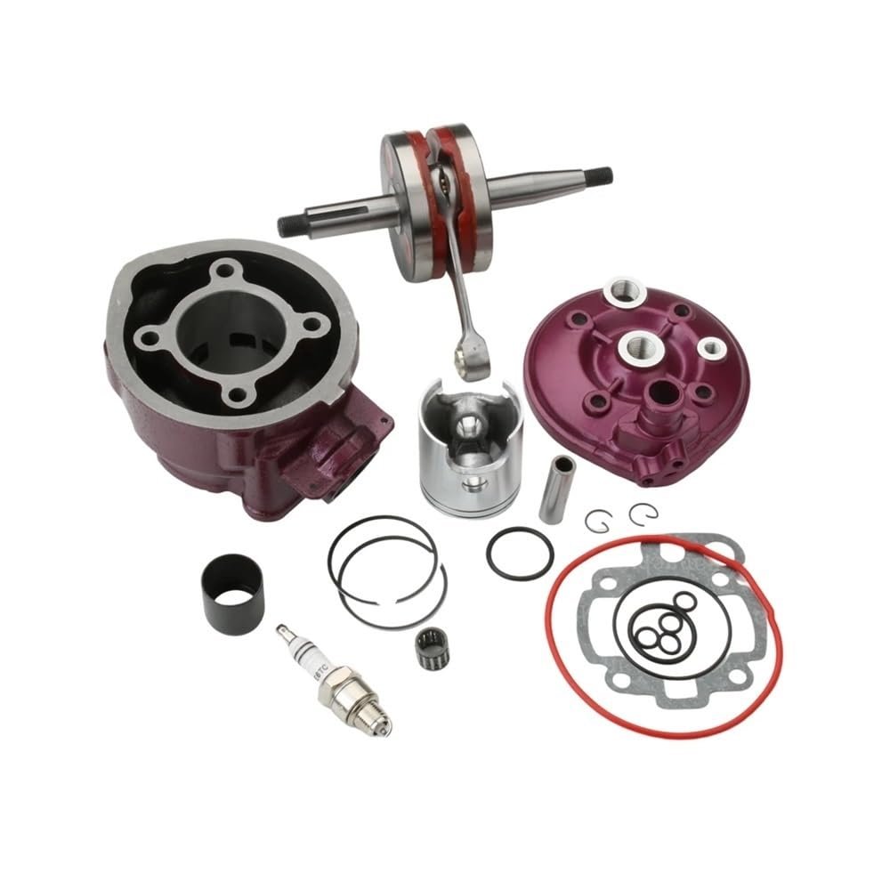 Accessories AM6 49mm 90cc big bore cylinder kit and crankshaft for 50cc 2T