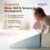 KIDKII 4 Piece Set Soft Play Original Foam Blocks for Toddlers Home Play Gym, Kids Climber, Baby Indoor Activity Crawl Playset, Pastel view 4