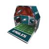 CreateOn Philadelphia Eagles NFL Fan-Tiles Magnetic Match-Up Tiles | 17-Piece Building Set for Kids & Adults | Officially Licensed NFL Team Collectibles | Build, Play & Display (All Teams Available) view 3