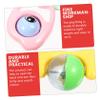 HAKIDZEL 4pcs Rattles Early Development for Newborns Compact Safe Smooth Edges Stimulate Music Interest and Intelligence Growth view 3