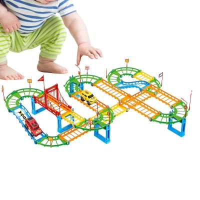 Car Track,Indoor Activities Ramp Toy Playset | Race Track Toy | for 3 Years+ Toddler Boys Baby Children Play Home Christmas