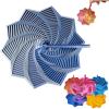3D Printed Expanded Sensory Fidget Star - 3D Expanded Sensory Fidget Star with Handle, Colorful Whirling Spiral Design, for Relieving Stress, Irritability and Relaxation (Blue, S-13rings) view 1