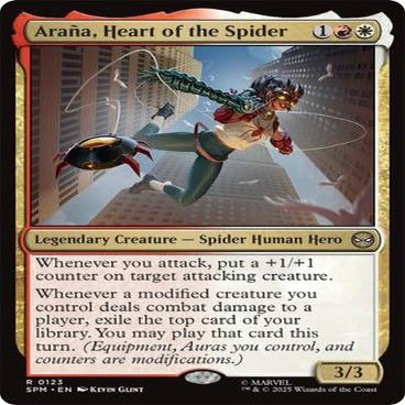 Arana, Heart of The Spider MTG