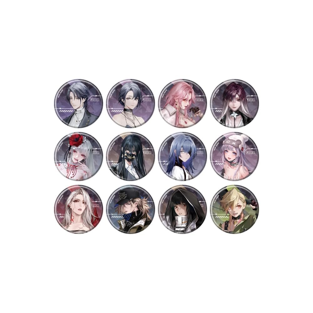 Timeless Lost 01 (Official Illustration) Hologram Can Badge [2.2 inches (57 mm) Complete Set Box of 12
