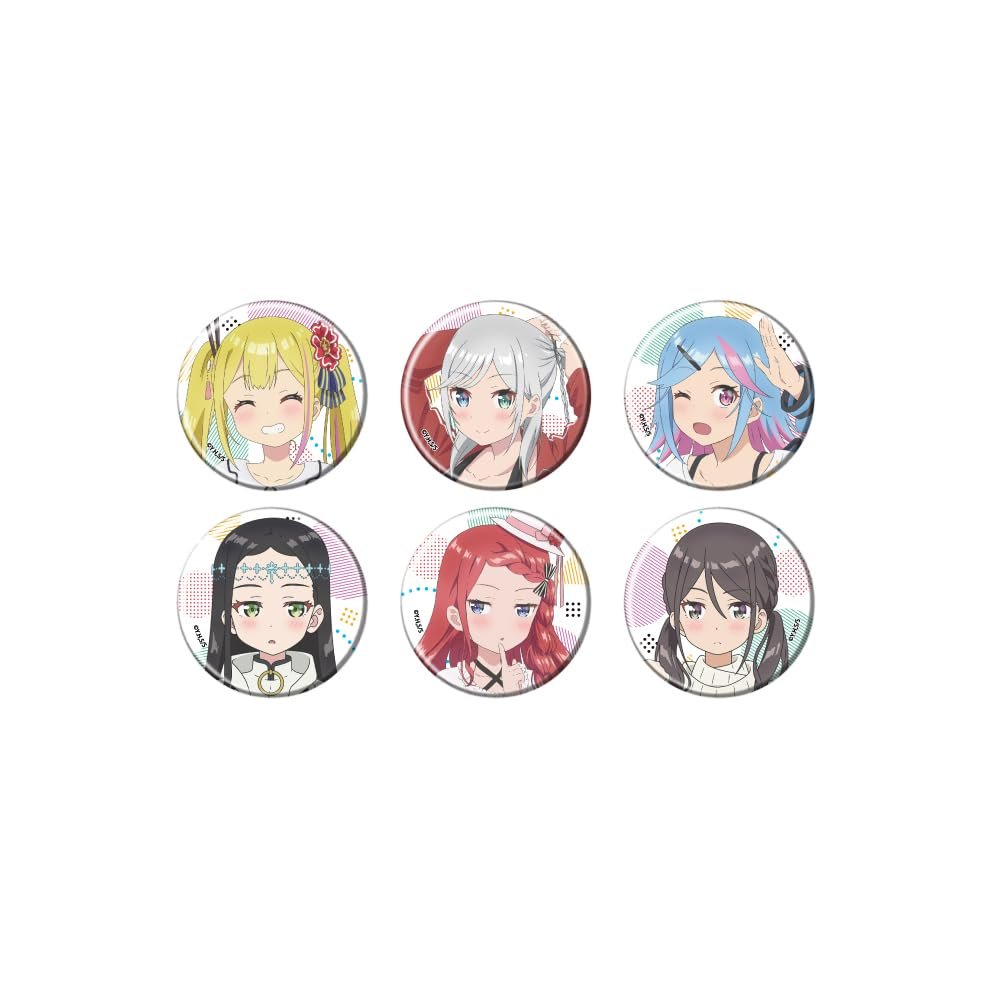 Alien Salad Bowl 01 (Official Illustration) Tin Badge Complete Set of 6 Pieces Box