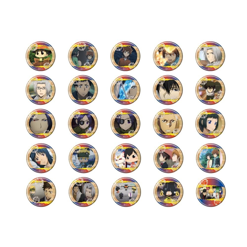 Home Teacher Hitman Reborn! 10 (Scene Illustration) Can Badge Collection, Complete Set, Box of 25