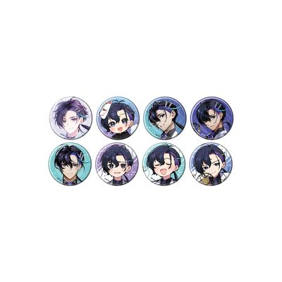 Sogi Fractal 01 (Official & Illustrated Illustration) Can Badge Complete Set, Box of 8