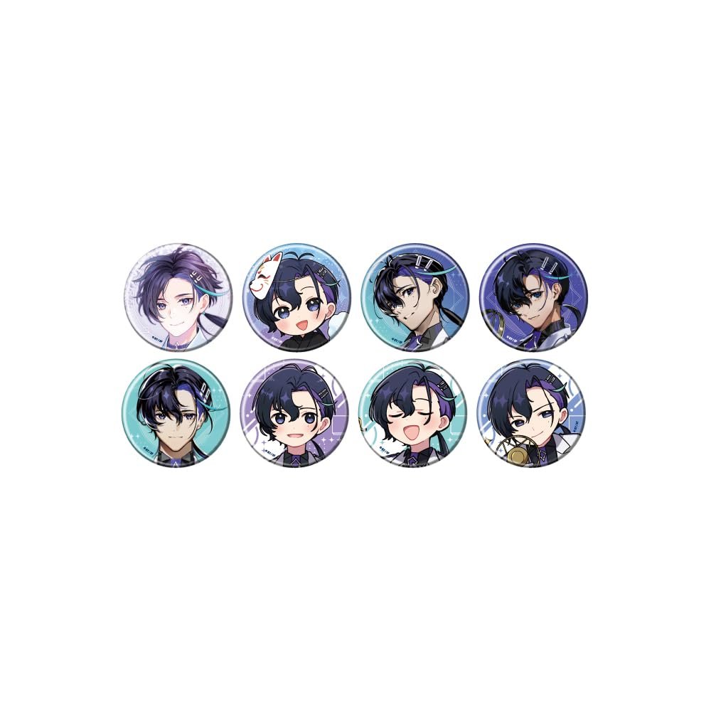 Sogi Fractal 01 (Official & Illustrated Illustration) Can Badge Complete Set, Box of 8