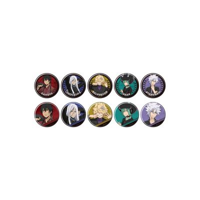 Home Teacher Hitman Reborn! 66 Can Badge Complete Set, Box of 10