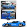 1:64 Diecast Model Car Compatible with Mazda RX-7 RE-Amemiya 20B NA 3ROTOR-7 AMA-san Go Limited Edition Mini GT MGT01046 view 1