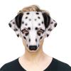 Realistic Dalmatian Mask,Full Face Dalmatian Mask,Funny Dog Headgear for Halloween Birthday Role-Play Party,Dog Head Masks view 2
