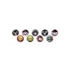 Overlord 14 Treasure Version (Drawn & Illustrations) Can Badge Complete Set of 9 Pieces Box view 1