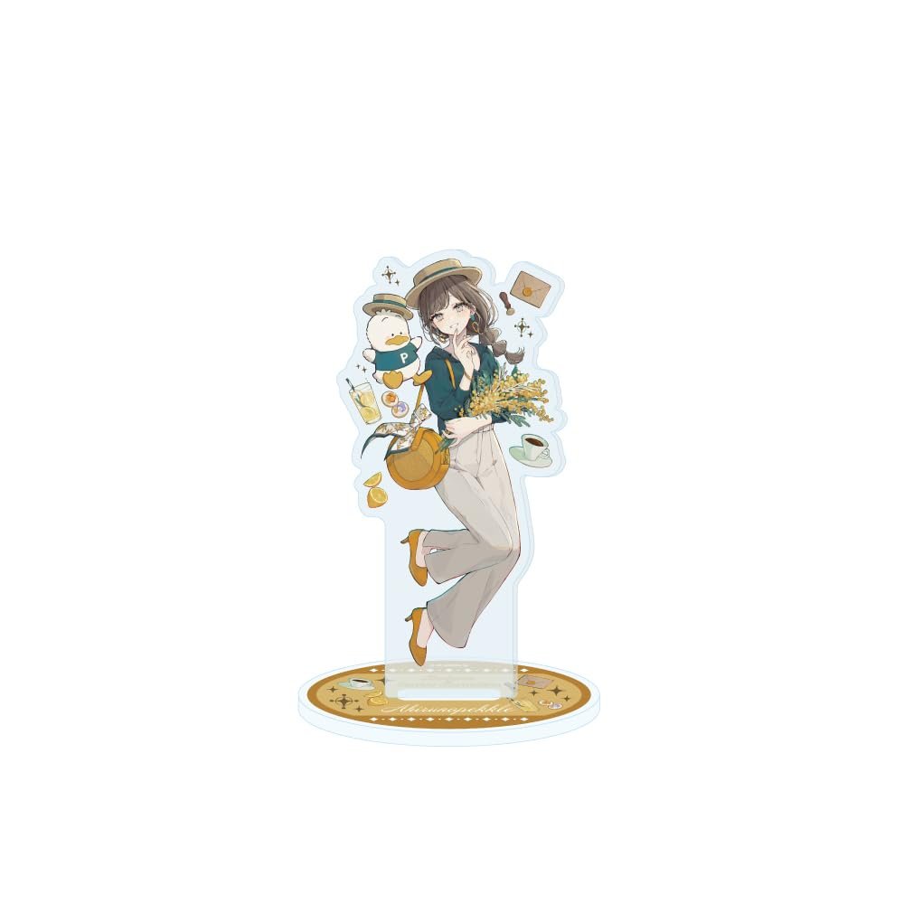 Akakura x Sanrio Characters 47 Duck Pecle [Collaborative Illustration] Acrylic Stand