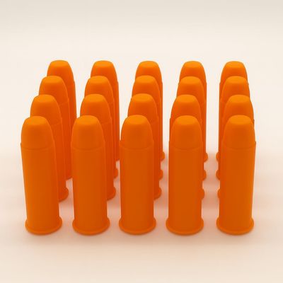 TechStudio3D .44 Magnum Dummy Rounds Durable & Reusable Snap Caps for Safe Dry Practice (20-Pack)