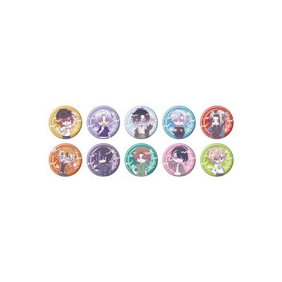 18TRIP 03 Lightning Code Version, Mini Calilast Can Badge Complete Set, Box of 10