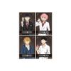 Anime Eburdei Host 01 Hajime, Koichi, Ryoichi, Senichi [Official Illustration] L Edition Bromide Set of 4 view 1