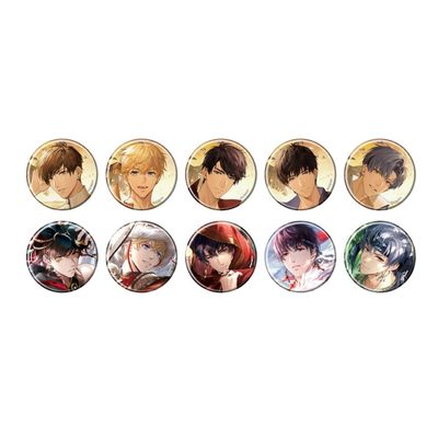 Love and Producer Evol x Love 19 (Official Illustration) Trading Tin Badge Set [Rare Included] Box of 11