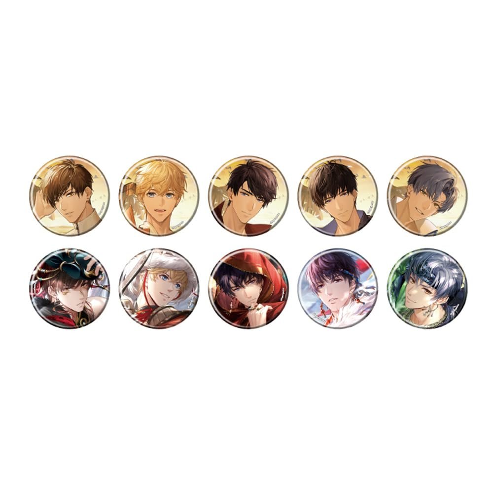 Love and Producer Evol x Love 19 (Official Illustration) Trading Tin Badge Set [Rare Included] Box of 11