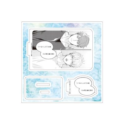 Ariko Sasaki Sensei 01 "Social People Couples Summer Vacation BL Fair [Official Illustration] Acrylic Stand Plate