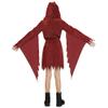 Fun World Girls' Crimson Ghost Face Costume, Small, Red view 3