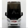 H3-45 Bus Holiday Tours White with Red Graphics Limited Edition 1/64 Diecast Model 64-0616 view 4