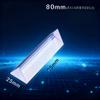 Crystal Clear Optical Glass Triangular Prism for Photography Rainbow Prism Crystal prisms Light Spectrum Experiments for Stunning Rainbow Effects & Science Education (80mm) view 2