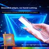 Crystal Clear Optical Glass Triangular Prism for Photography Rainbow Prism Crystal prisms Light Spectrum Experiments for Stunning Rainbow Effects & Science Education (80mm) view 4