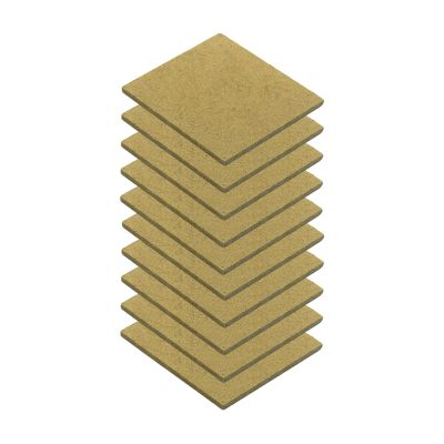 10x Building Model Baseplates Foundation Boards DIY Architecture Base Boards House Building Bottom Plates for Micro Landscape- 12cmx12cm
