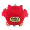 Fart Monsters Zipper 16 Scented Plush with Self-Inflating Whoopee Cushion  Cherry Aroma  Funny Collectible Plush & Gag Gift for All Ages view 3