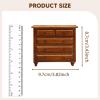 1/12 Dollhouse Cabinet Dollhouse Accessories,Wood,Showcase,Miniature Display Cabinet,for Bathroom Living Room Bedroom Hallway view 2