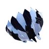 3D Lotus Rotating Kite 70cm Diameter Easy Fly Beach Outdoor Sports Kite for Beginners Boys Girls Family Activities- Black White view 2