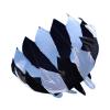 3D Lotus Rotating Kite 70cm Diameter Easy Fly Beach Outdoor Sports Kite for Beginners Boys Girls Family Activities- Black White view 3