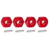 12mm RC Wheel Hex Hubs Drive Adapters Aluminum Hex Nuts Maintenance Accessory for 1/14 RC Model Car Parts 14210 view 1