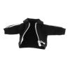 1/12 Male Figure Clothes Sportswear Casual Outfits Coat Miniature Jacket Bottoming Shirt Trendy Tracksuit Men's Doll Clothing- Black view 4