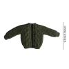 1/12 Scale Doll Clothes Handmade Fashion Sweater Cardigan Miniature Clothing for 6 inch Action Figures- Green view 4