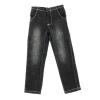 1/12 Scale Action Figures Denim Pants, Handcrafted Miniature Apparel for 6 Inch Dolls, Doll Wardrobe Clothing Accessory- Black view 1