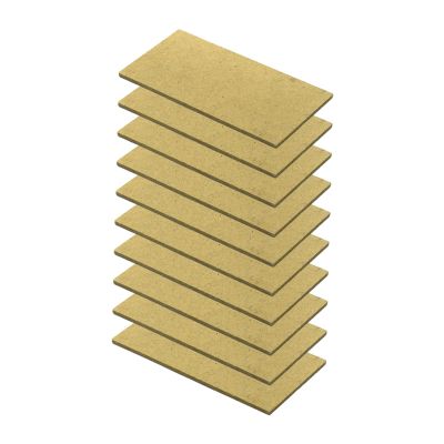 10x Building Model Baseplates Foundation Boards DIY Architecture Base Boards House Building Bottom Plates for Micro Landscape- 6cmx12cm