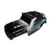1/14 RC Car Body Shell for 16102 Remote Control Vehicle Cover Replacement DIY Hobby Toy Vehicle Accessories- Black Blue view 2