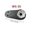 24V Electric Motor Gearbox Replacement for Kids Ride-On Cars DIY Modified High Speed Motor Gearbox- Black view 2