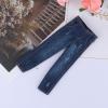 1/12 Scale Action Figures Denim Pants, Handcrafted Miniature Apparel for 6 Inch Dolls, Doll Wardrobe Clothing Accessory- Blue view 4