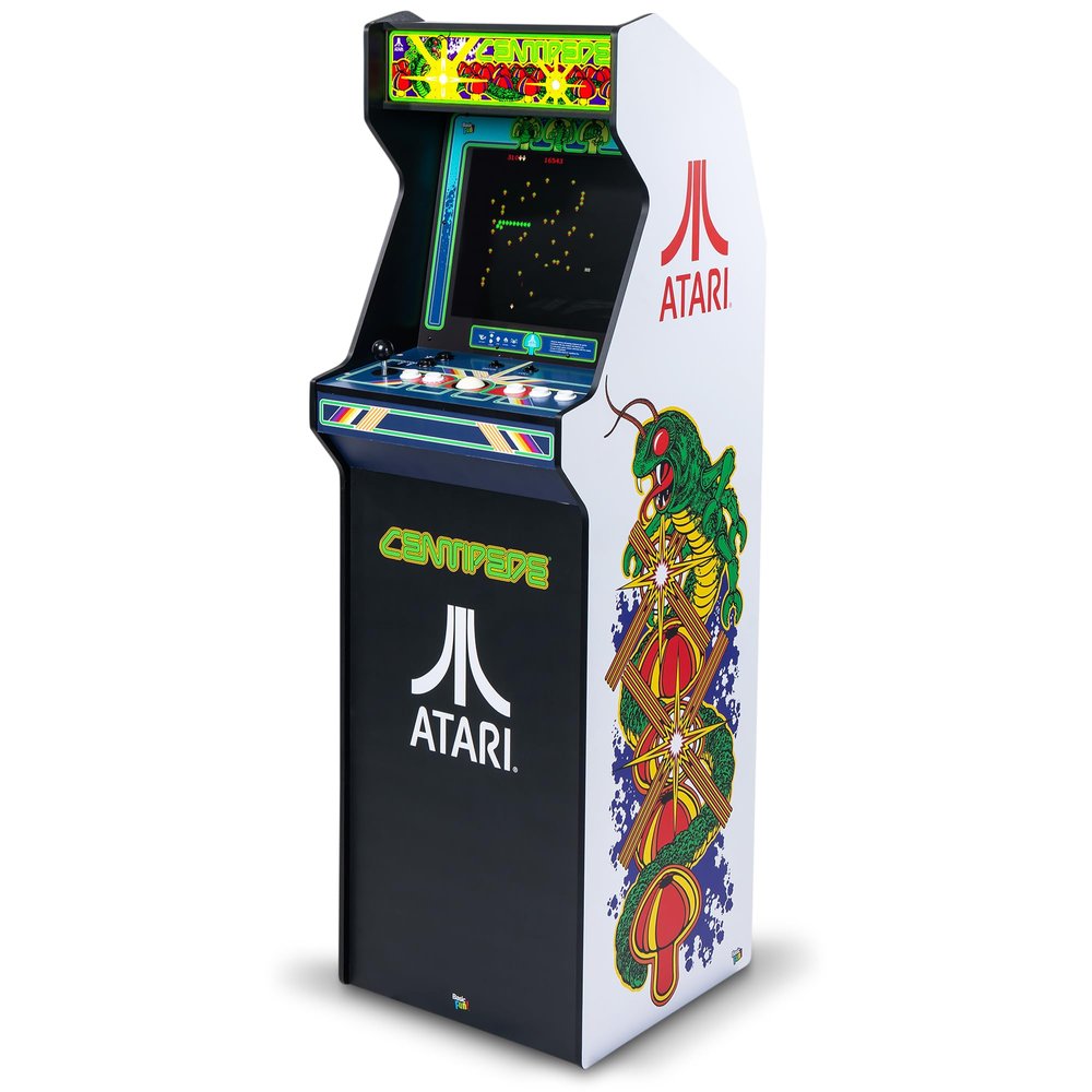 Arcade Classics - Atari Centipede Ultra Series Game Machine, 40 Games, 17" Liquid Crystal Screen - Indoor Cabinet, Retro, Gaming Console, Basement Decoration, Man Cave