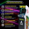Arcade Classics - Atari Centipede Ultra Series Game Machine, 40 Games, 17" Liquid Crystal Screen - Indoor Cabinet, Retro, Gaming Console, Basement Decoration, Man Cave view 3
