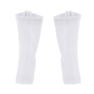 1/12 Scale Female Figure Socks Stockings Doll Clothes Miniature Fashion Boot Socks for 6 Inch Articulated Figures- White
