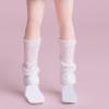 1/12 Scale Female Figure Socks Stockings Doll Clothes Miniature Fashion Boot Socks for 6 Inch Articulated Figures- White view 2